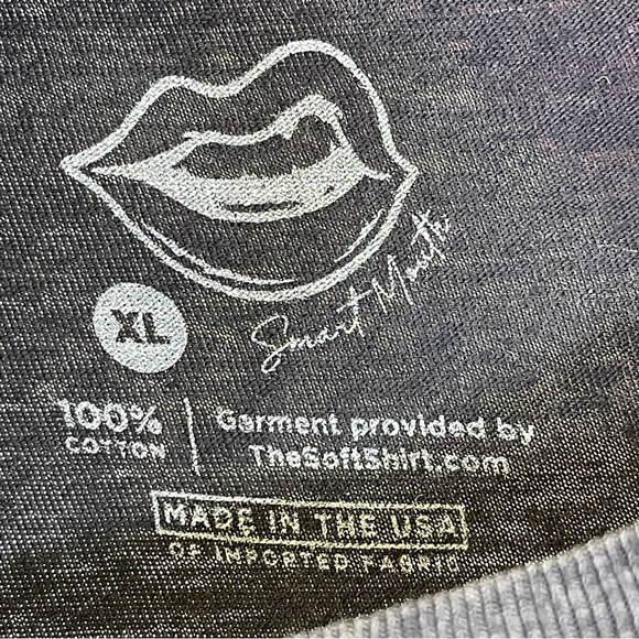 NWT Smart Mouth Graphic T-Shirt. Size XL. - Picture 3 of 5